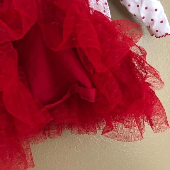 Little Me First Christmas Dress 6M - Picture 2 of 5